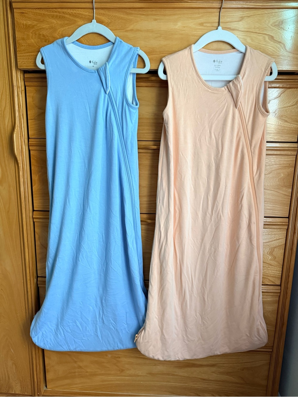 Kyte Baby Sleep Bags/ Sleep sack Bundle- Stream & Papaya Infant Sleepwear